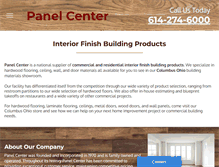 Tablet Screenshot of panelcenter.com